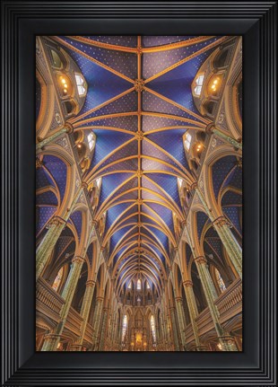 Framed Notre-Dame Cathedral Basilica Print