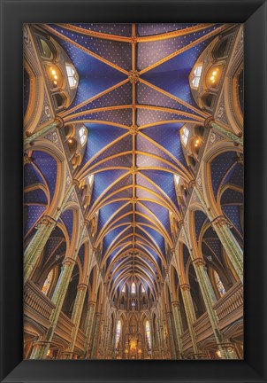 Framed Notre-Dame Cathedral Basilica Print