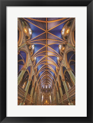 Framed Notre-Dame Cathedral Basilica Print