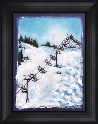 Framed Chairway to Heaven Print