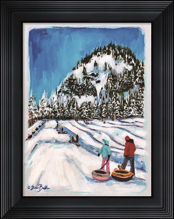 Framed Let&#39;s Go Together  keep in-house size Print