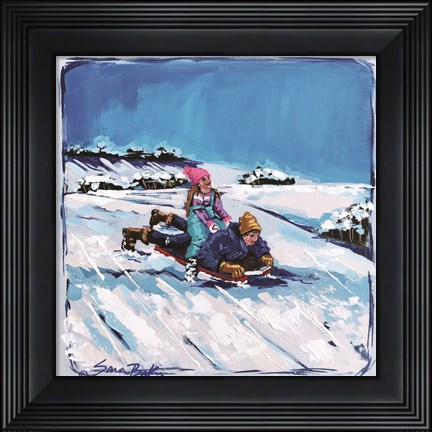 Framed Joy Ride  keep in-house size Print