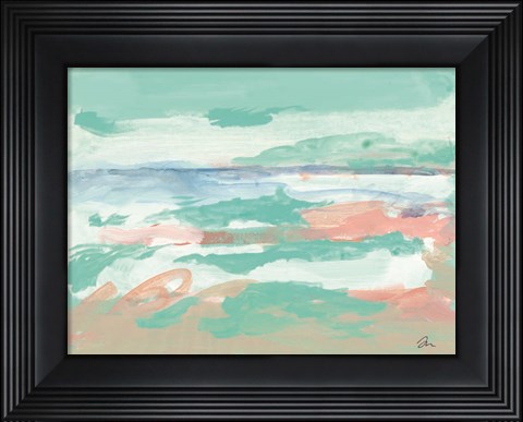 Framed Seahorse Beach Print