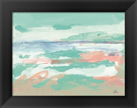 Framed Seahorse Beach Print