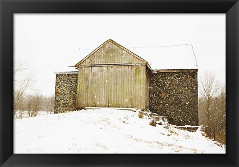 Framed Majestic in the Snow Print