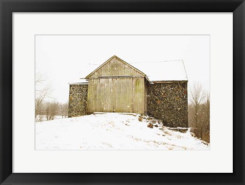 Framed Majestic in the Snow Print