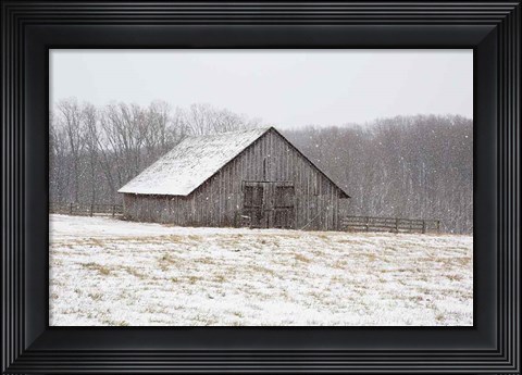 Framed First Snow Print