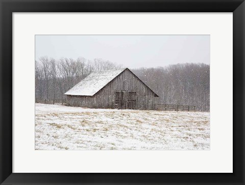 Framed First Snow Print