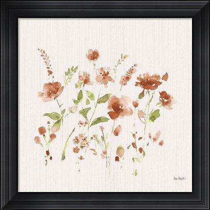 Framed Time to Share IX Spice Print