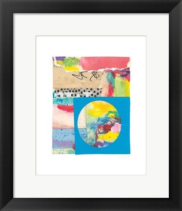 Framed Color Layers II Print