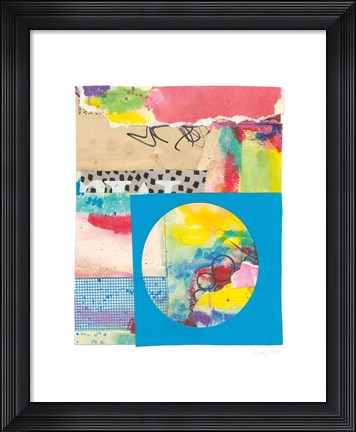 Framed Color Layers II Print