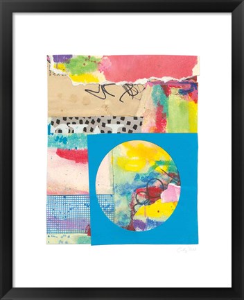 Framed Color Layers II Print