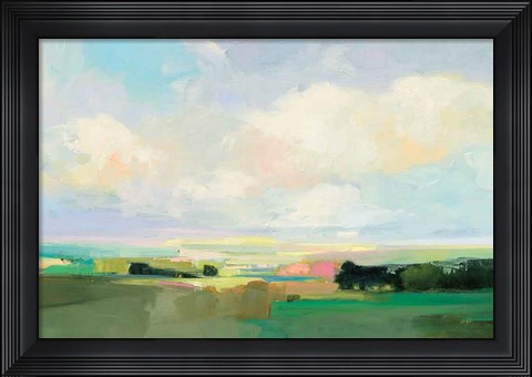 Framed Summer Sky I Print