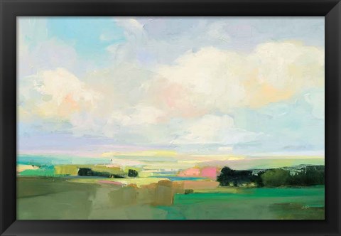 Framed Summer Sky I Print