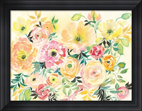 Framed Sunny Blooms Print
