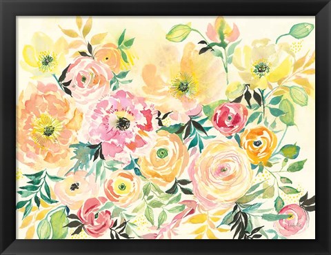 Framed Sunny Blooms Print