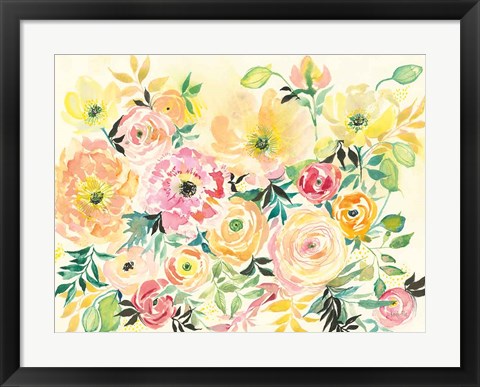 Framed Sunny Blooms Print