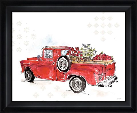 Framed Americana Mood IX No Words Print