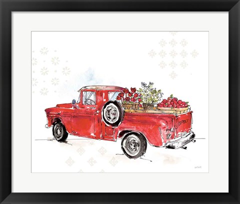 Framed Americana Mood IX No Words Print