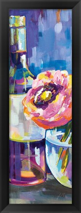 Framed Floral Party III Print