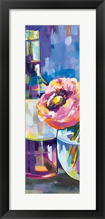 Framed Floral Party III Print