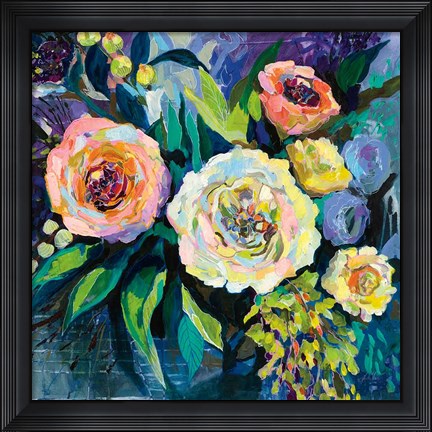 Framed Walk in the Garden Print