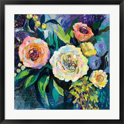 Framed Walk in the Garden Print