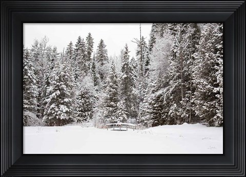 Framed Over the Bridge Print