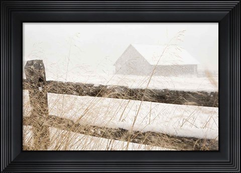 Framed Snowy Day Print