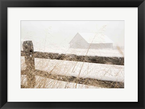 Framed Snowy Day Print