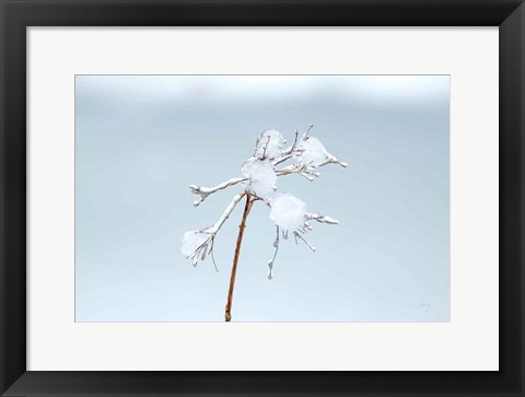 Framed Diamonds in Winter I Print