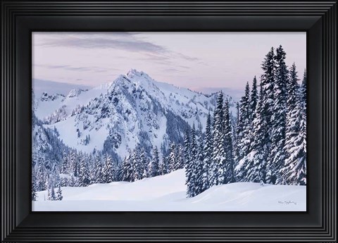 Framed Tatoosh Range Print
