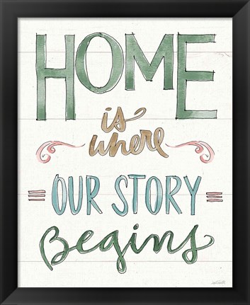 Framed Country Love VII Print