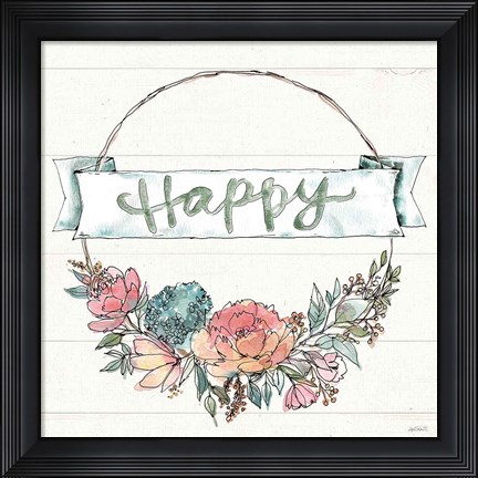 Framed Country Love IV Print
