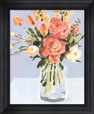 Framed Undone Arrangement II Print