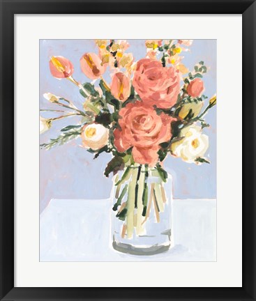 Framed Undone Arrangement II Print