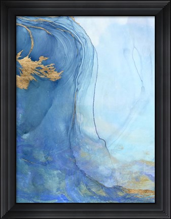 Framed Sea Whirl II Print