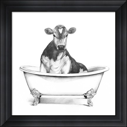 Framed Clawfoot Critter II Print