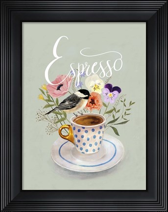 Framed Early Bird I Print