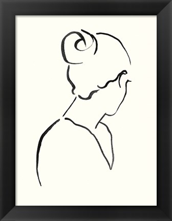 Framed Minimal Profile II Print