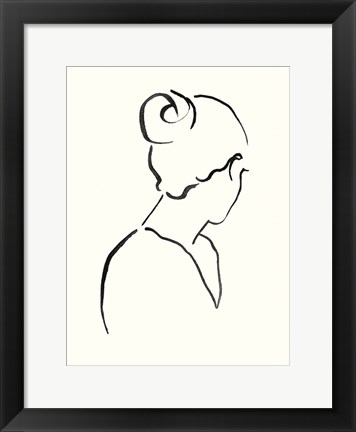 Framed Minimal Profile II Print