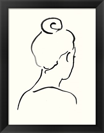 Framed Minimal Profile III Print