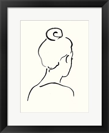 Framed Minimal Profile III Print