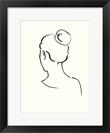 Framed Minimal Profile IV Print