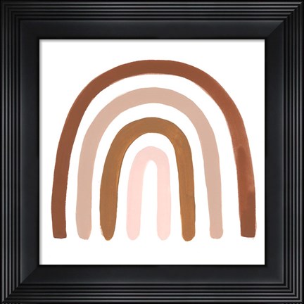 Framed Terracotta Arch I Print
