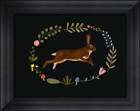 Framed Critters &amp; Foliage II Print
