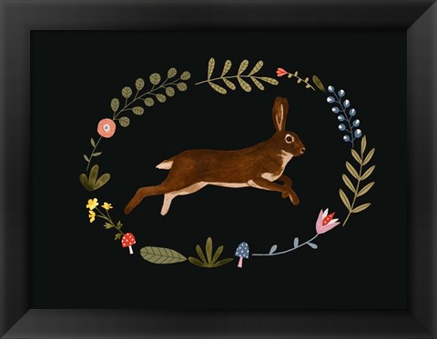 Framed Critters &amp; Foliage II Print