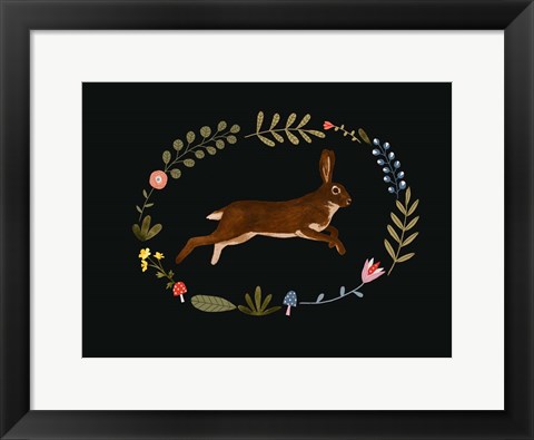 Framed Critters &amp; Foliage II Print