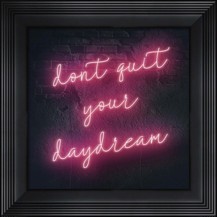 Framed Neon Inspo III Print