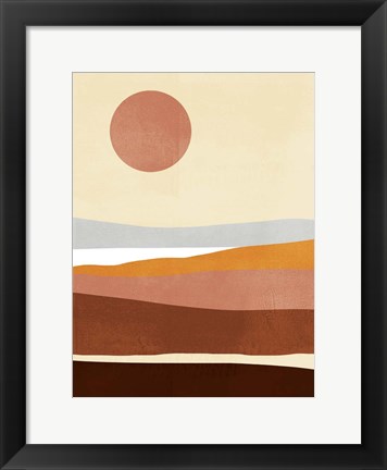 Framed Sunseeker Landscape II Print